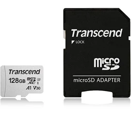 Transcend microSDカード 128GB UHS-I U3 Class10 TS128GUSD300S-AE