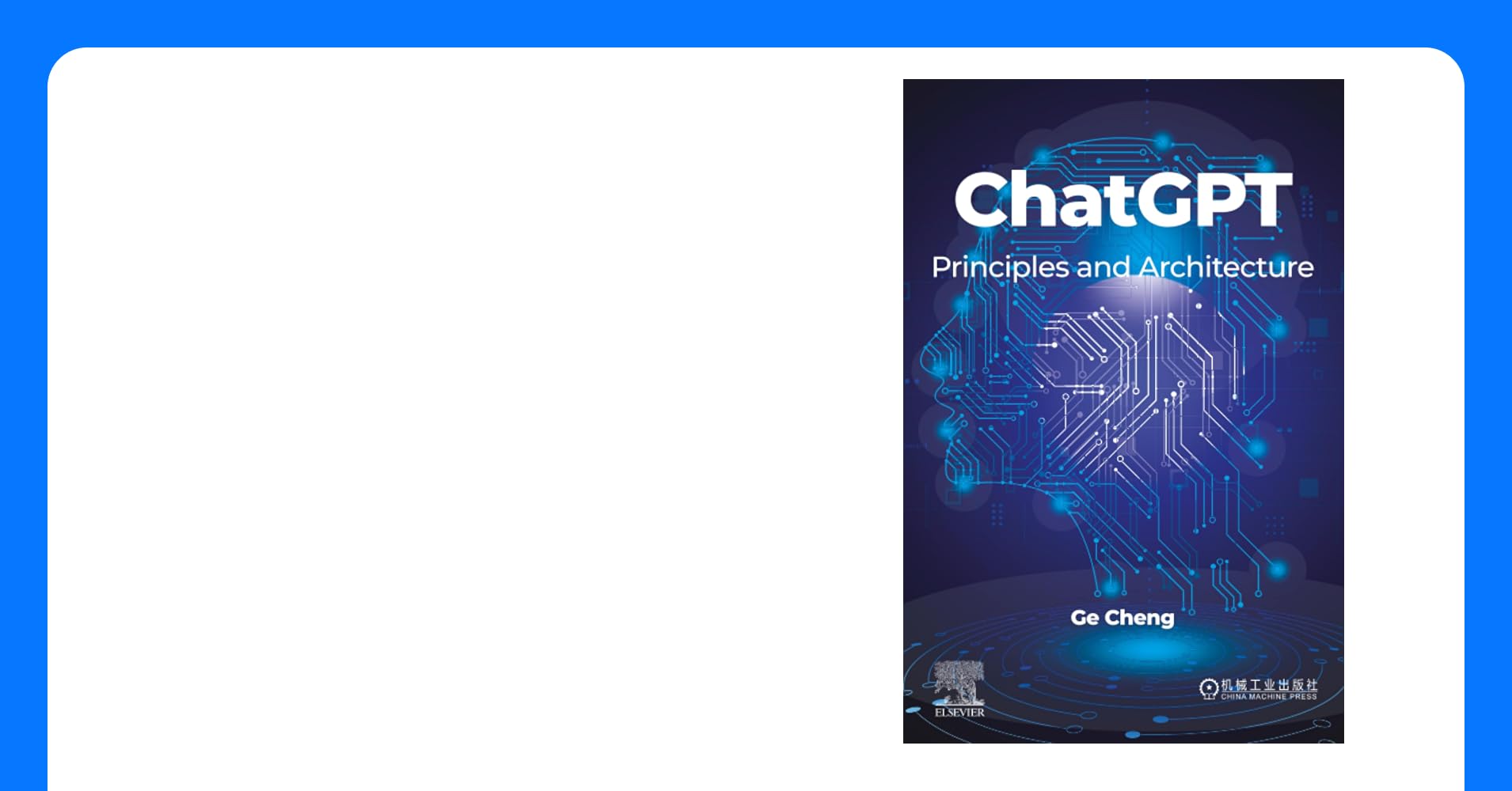 ChatGPT: Principles and Architecture