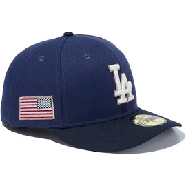 New ERA Los Angeles Dodgers - 59FIFTY PC S&S DROY NVY【14109866】 ネイビー / 7 1/8