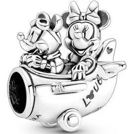 Pandora [パンドラ] Disney Mickey Mouse & Minnie Mouse Airplane チャーム