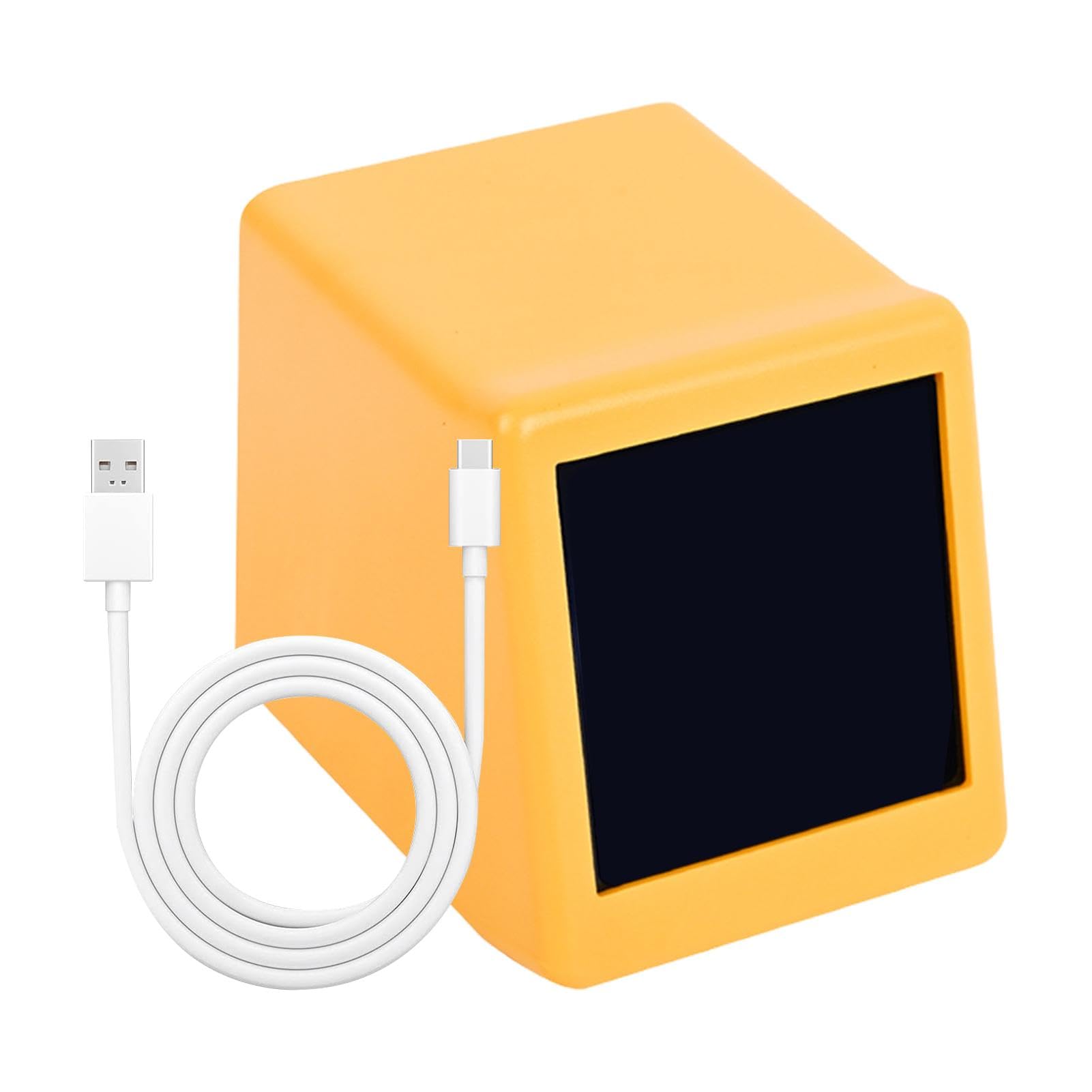 スマート Wifi 気象ステーション、デジタル天気予報 - ミニデスクトップスマート天気温度計デジタル時計付きデジタル天気予報温度湿度日付時間 デジタル目覚まし時計デスクトップスマート気象ステーション,リビングルーム、寝室、オフィス用のWifiホームエアクオリティモニター付きミニ時計