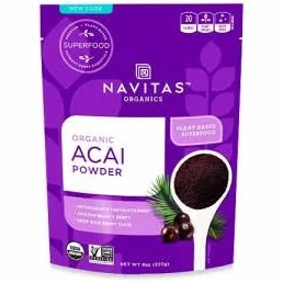 オーガニック アサイーパウダー 113g(4oz)約38回分 Navitas Organics(ナビタスオーガニックス)栄養 ベリー 健康 粉末 美容 ビューテ/ファッション・アクセサリー>衣料品