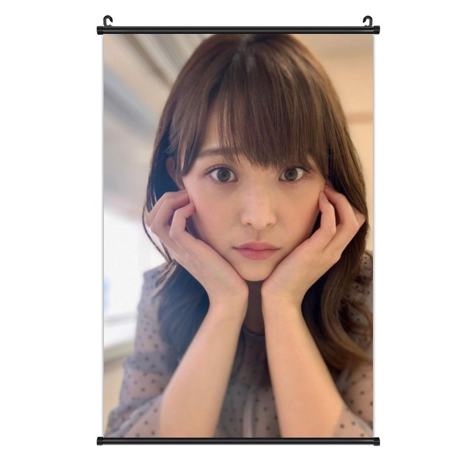 渡邊渚 (7)アートポスター 装飾画 キャンバス家庭用・寝室用 壁画 黒軸付きビキニポスター絵画版画16"x24"