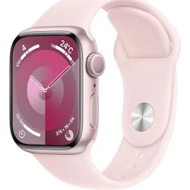 Apple Watch Series 9 GPSモデル 41mm mr933j A ピンク ライトピンクスポーツバンド S M