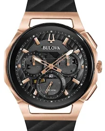 Bulova CURV - 98A185 ブラック ワンサイズ