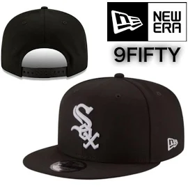 ニューエラ NEWERA キャップ 帽子 9FIFTY ヤンキース LA ドジャース パドレス 950 ワンサイズ MLB スナップバック メジャーリー... 9FORTY 6.ホワイトソックス(黒x白)