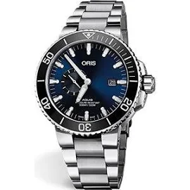 腕時計Oris Aquis Small Second, Date Blue Dial 45.5mm Stainless Steel Mens Watc