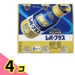 ハウス ウコンの力 レバープラス ドリンク 100mL× 6本 (パック) 4個セット