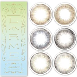 カラコン LARME Moisture UV ラルムモイスチャーUV(1箱10枚) 度数:-2.25 カラー:セピアムーン