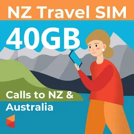 New Zealand Travel SIM (Vodafone NZ | 10Gb | SimCorner)