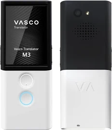 【新品】Vasco Translator M3 | ヨーロッパ発の音声翻訳機 | 76言語、約200の国と地域に対応 | 通信料永久無料・買い替え不要