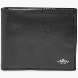ML3736001 One Size FOSSIL Mens Ryan RFID Blocking Leather Large COIN Pocket