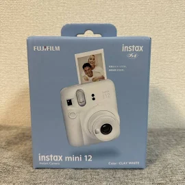 富士フイルムチェキ instax mini 12 クレイホワイト(1台)