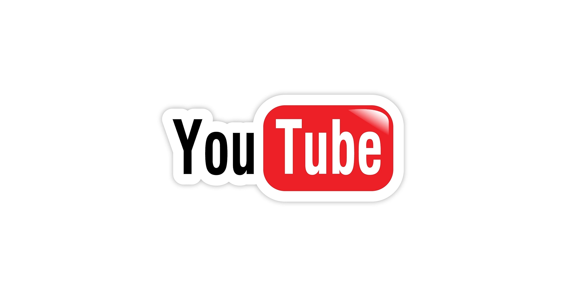 You Tube YouTubeステッカーデカール 6インチ x 3インチ