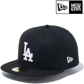 ニューエラ New ERA 59FIFTY ロサンゼルス・ドジャース ブラック × ホワイト 13562252 キャップ 帽子 日本正規品 【Brand】 「ニューエラ」は1920年創設、100年もの歴史を持つ米国のヘッドウェア&アパレルブランドです。メジャーリーグベースボール唯一の公式選手用キャッ