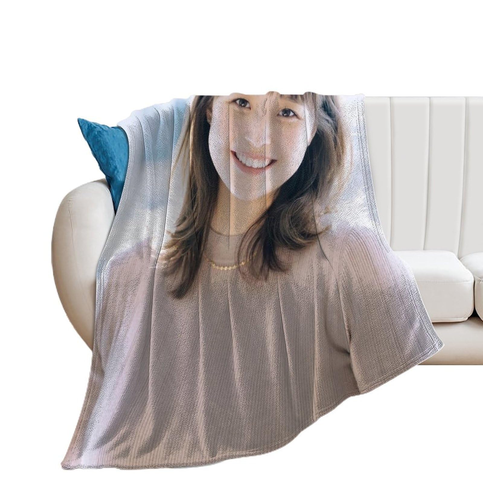 ブランケット 渡邊渚 (23) 毛布 エアコンキルト お昼寝毛布 フランネル アニメグッズ 毛玉防止 肌に優しい シンプル 四季適用 家庭用 オフィス用 ウトドア用 おしゃれ かわいい 男前 男性用 女性用 60x80in