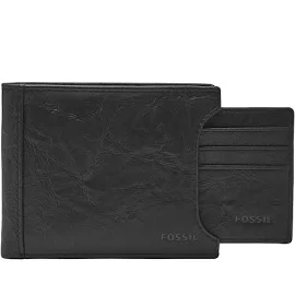 FOSSIL Mens Neel Sliding in 1 Leather WALLET - Brown