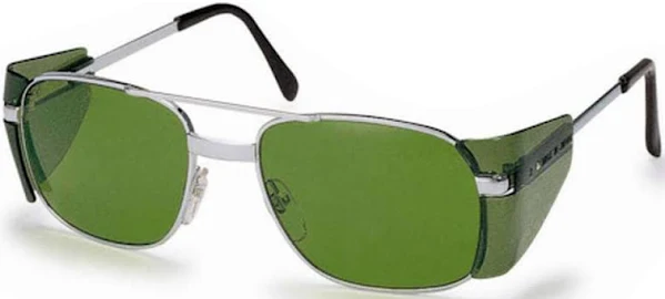 YAMAMOTO 二眼型遮光めがね レンズ色グリーン 山本光学