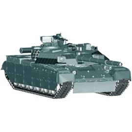 トランペッター 1/35 ウクライナ陸軍 T-84 主力戦車 (09511) プラモデル