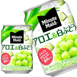 コカコーラ ミニッツメイドアロエ&白ぶどう 280g缶×48本[24本×2箱]北海道、沖縄、離島は対象外【2〜3営業日以内に出荷】