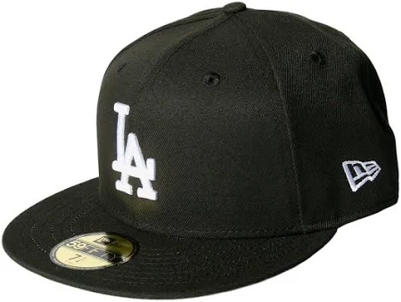 ニューエラ ドジャース 59FIFTY キャップ 帽子 ブラック × ブラック