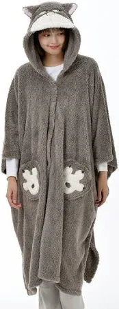 再入荷/ルシファー 着るブランケット ボアフリース Blanket