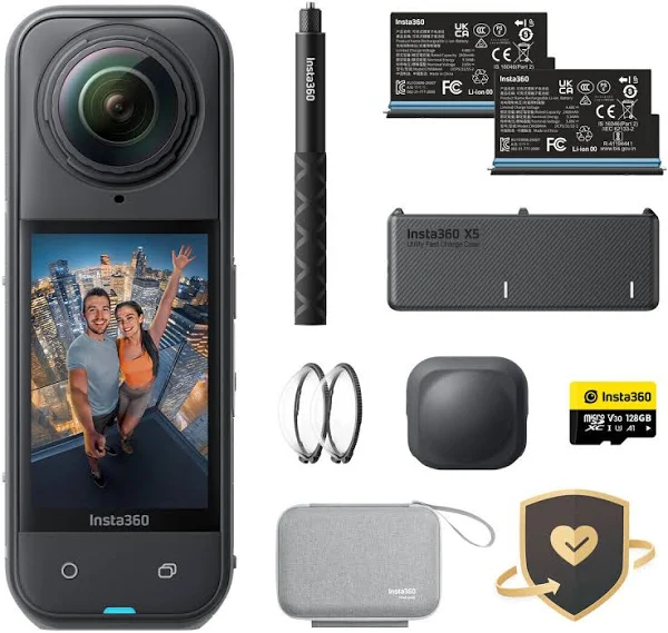 インスタ360 X5 360° アクション カメラ オリジナルバンドル
