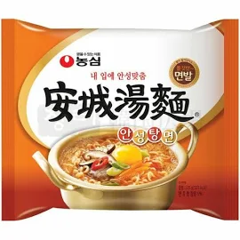 農心 安城湯麺 125g BOX (40個入) 袋麺 (BOX) 新品