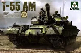 TAKOM 1/35 T-55 AM ロシア中戦車 プラモデル TKO2041