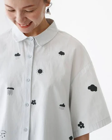 明日のお天気は?シャツ