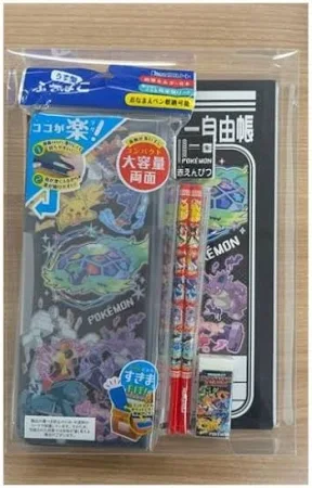 ポケモン文具ギフトセット ブラックブルー