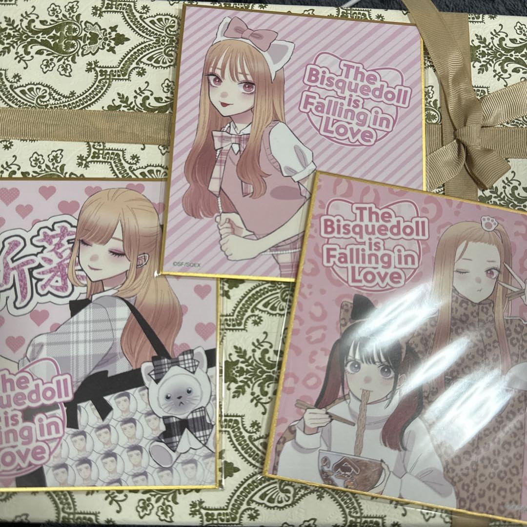 その着せ替え人形は恋をする 着せ恋 くじ オンラインくじ c賞ミニ色紙3枚セット