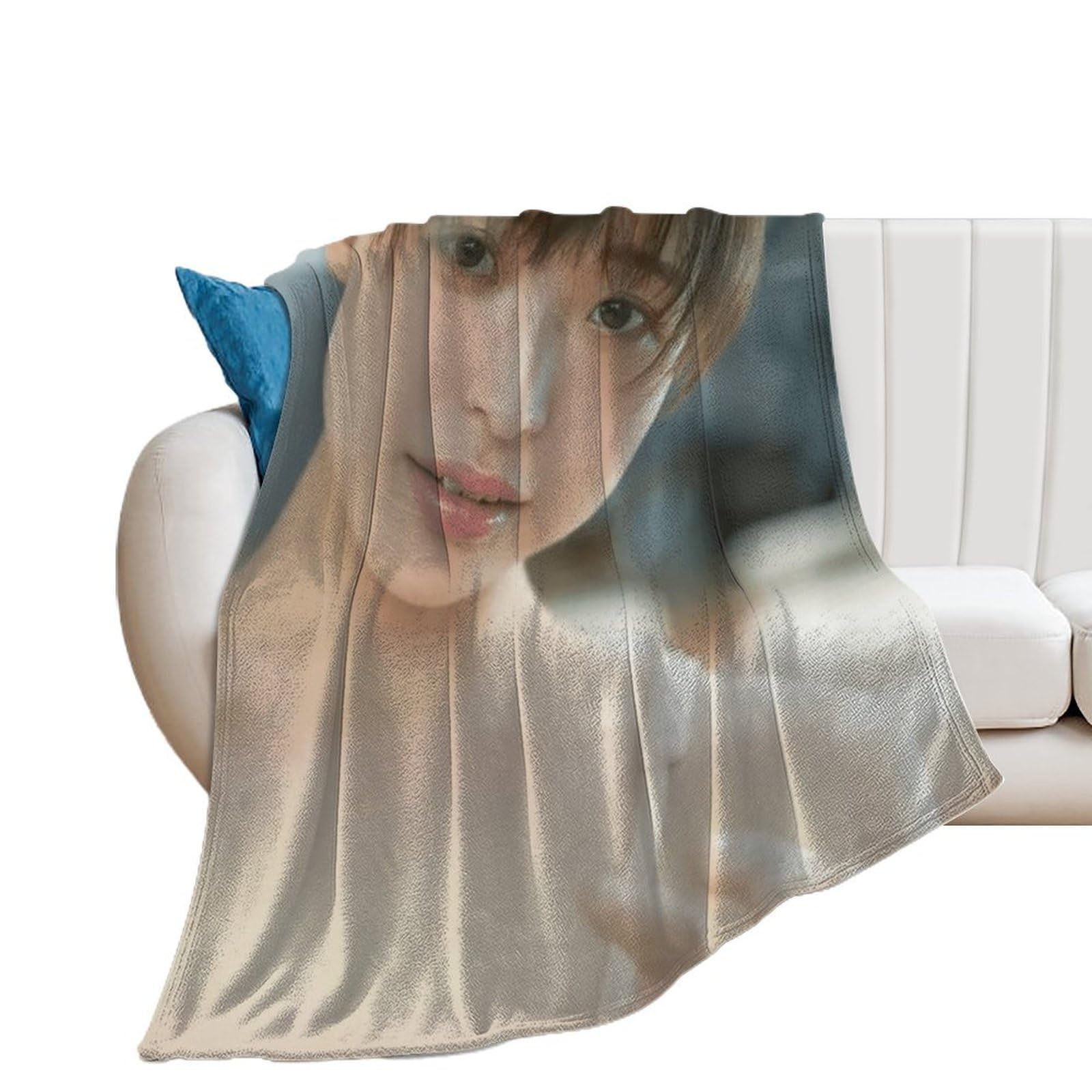 ブランケット 渡邊渚 (14) 毛布 エアコンキルト お昼寝毛布 フランネル アニメグッズ 毛玉防止 肌に優しい シンプル 四季適用 家庭用 オフィス用 ウトドア用 おしゃれ かわいい 男前 男性用 女性用 60x80in