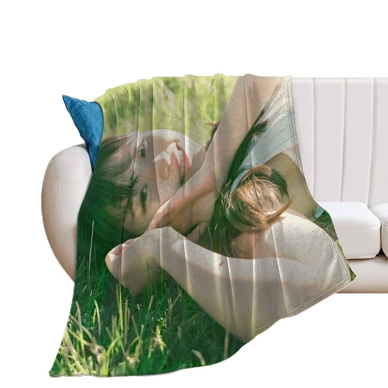 ブランケット 渡邊渚 (41) 毛布 エアコンキルト お昼寝毛布 フランネル アニメグッズ 毛玉防止 肌に優しい シンプル 四季適用 家庭用 オフィス用 ウトドア用 おしゃれ かわいい 男前 男性用 女性用 60x80in