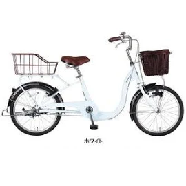 「あさひ」 モワティエミニBAA-L 20インチ 変速なし ダイナモライト シティサイクル 自転車
