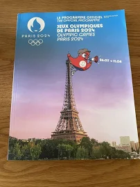 【未使用】 Paris 2024 オリンピック、パラリンピック公式カタログ