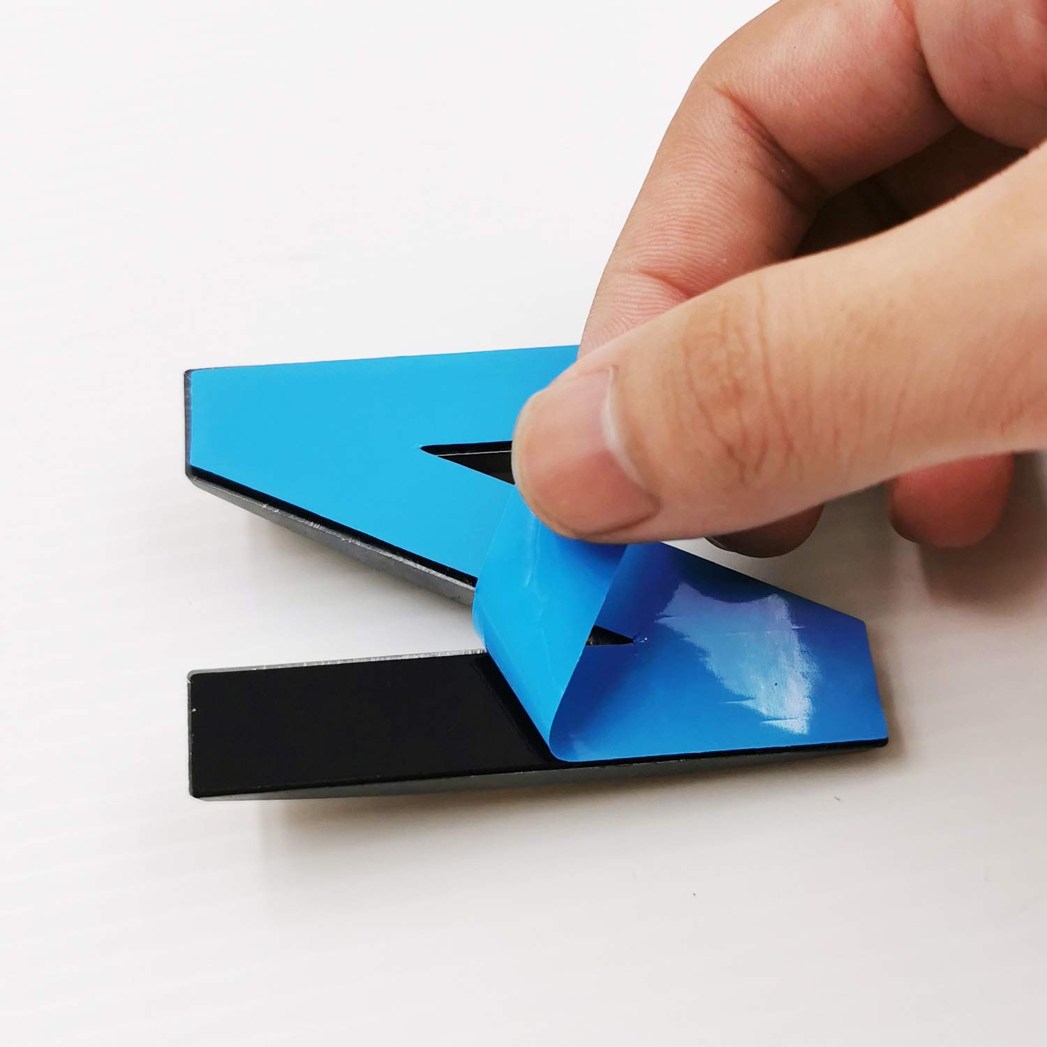 2.75インチ 粘着式家番号、郵便受け番号、道路の住所番号、家用自己粘着式住所標識 ブロンズ