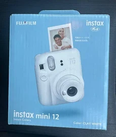 チェキ instax mini 12 クレイホワイト