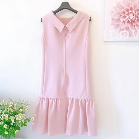 【8/15限定値下げ!】FOXEY New York フロントジップワンピース