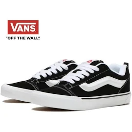 ヴァンズ ニュースクール VANS KNU SKOOL スニーカー... US9(27.0cm) BLK/T.WHT