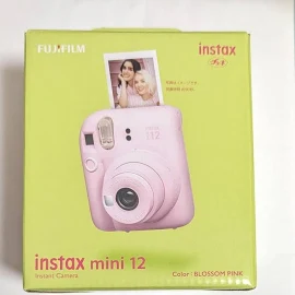 チェキ instax mini 12 (ブロッサムピンク)