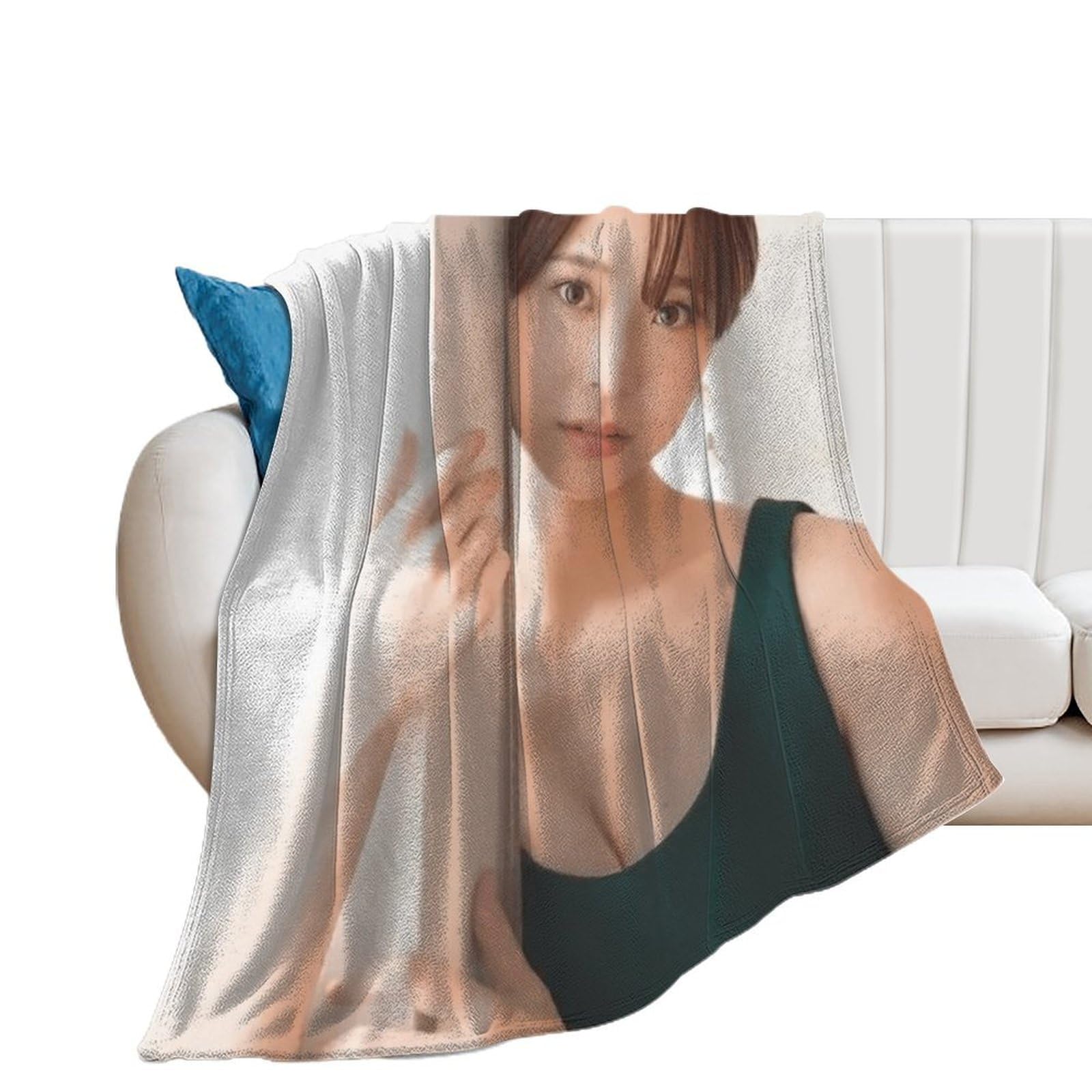 ブランケット 渡邊渚 (11) 毛布 エアコンキルト お昼寝毛布 フランネル アニメグッズ 毛玉防止 肌に優しい シンプル 四季適用 家庭用 オフィス用 ウトドア用 おしゃれ かわいい 男前 男性用 女性用 60x80in