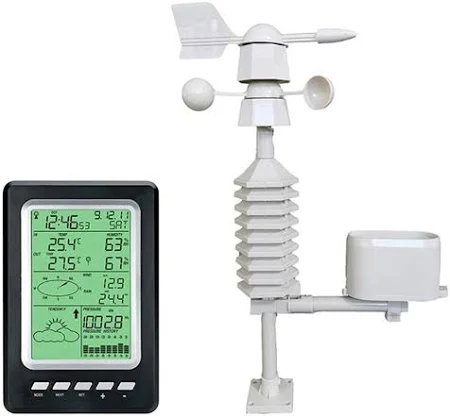 ウェザーステーション、天気予報ステーション、農業、庭、バルコニー、家、温度と湿度計、風速 多機能気象ステーション
