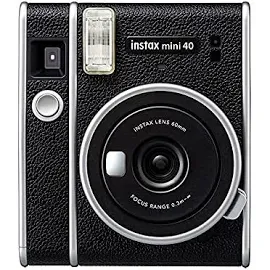 FUJIFILM インスタントカメラ チェキ instax mini 40 & フイルム100枚 & アルバム60枚収納2冊 & 予備電池セット