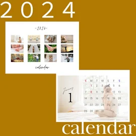 カレンダー オリジナル 写真 2024【雑貨】【Creema】