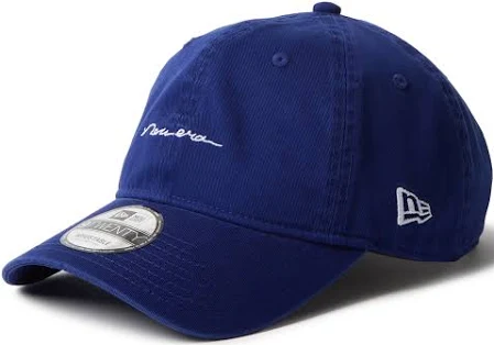 【公式】9TWENTY HANDWRITTEN Logo ダークロイヤル New ERA ニューエラ メンズ レディース ユニセックス キャップ 帽子 浅め アジャスタブル 調整可能