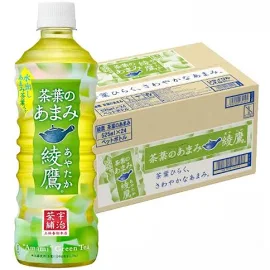 綾鷹 茶葉のあまみ 525ml 1ケース(24本) ペット 【コカ・コーラ】メーカー直送