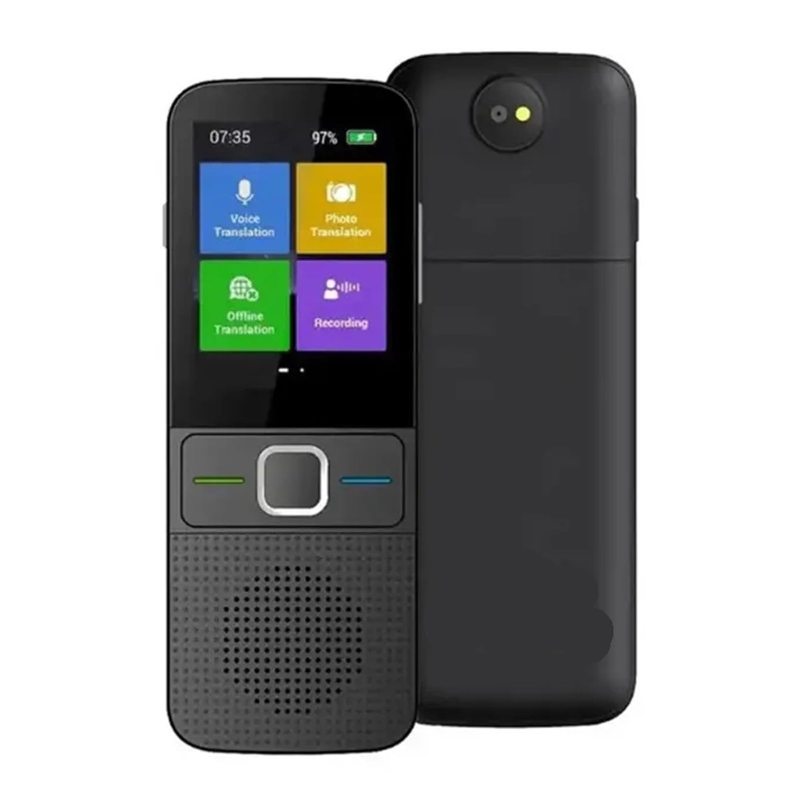 スマート翻訳機 1 PCS スマートボイス T10 翻訳機 137 多言語 リアルタイム オンライン インスタント オフライン 翻訳 AI 学習変換 音声翻訳機