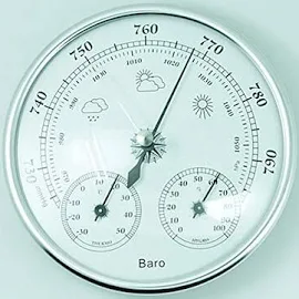 アチスメル 気圧計 おしゃれ 高精度 アナログ 温度計 湿度計 気圧 計 デジタル 湿度 気温 温湿度計 壁掛け 簡易気圧計