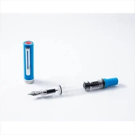 TWSBI エコT ブルー 万年筆 EF (極細字) (細字) M (中字) B (太字) スタブ1.1mm